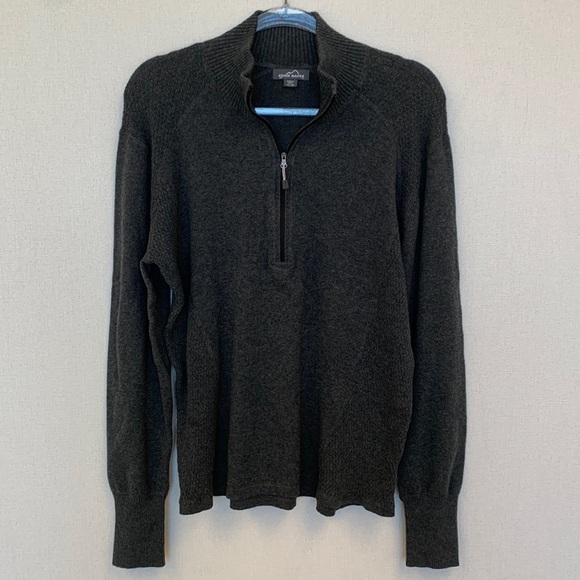 Eddie Bauer Sweaters - Eddie Bauer Half Zip Pullover Sweater • Size XXL